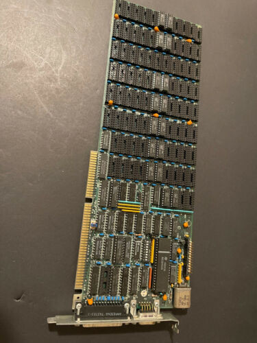 Tecmar Ibm Pc Card Memory W/M3764-15Rs 16450N Chips Socketed New Last One