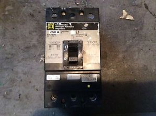 Square-D 250a circuit breaker, KAL36250, 600V~250V,