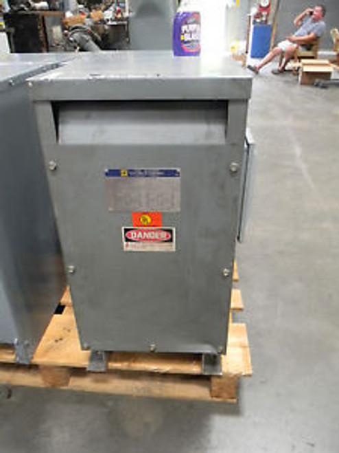 SQUARE D  SQ D SORGEL  15 KVA Transformer 15S1H  1ph  Pri 240x480 Sec 120x240