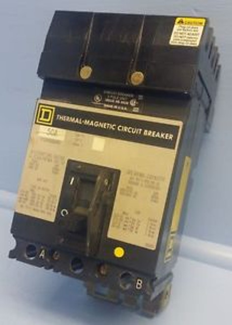 Square D I-Line FC24050AB 50 Amp Circuit Breaker 240/480V S3 FC24050 ILine 50A