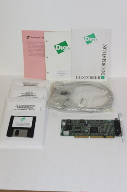 Digi 70000737 Acceleport Pc/4E Isa Adapter With Db25M Cable With Warranty