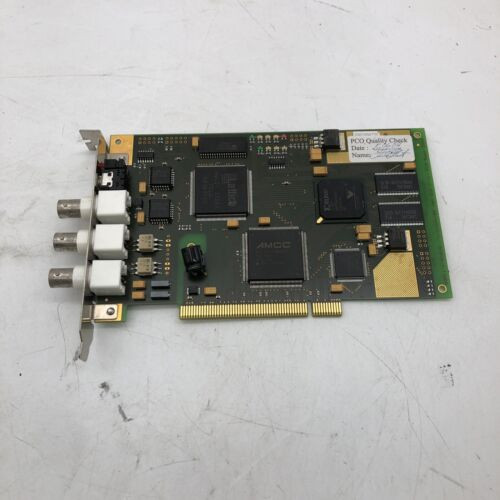 Pco Ccd Imaging Pci Board 525 Kp Image Acquisition Authentic.