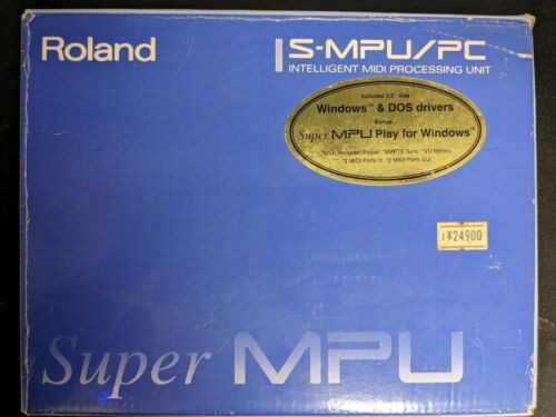 Roland S-Mpu/Pc Super Mpu Intelligent Midi Processing Unit For Nec Pc98 Series