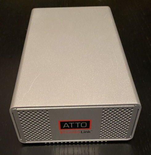 Atto Thunderlink Sh 1068 10 Gb/S Thunderbolt To 6 Gb/S Sas/Sata Desklink - Used