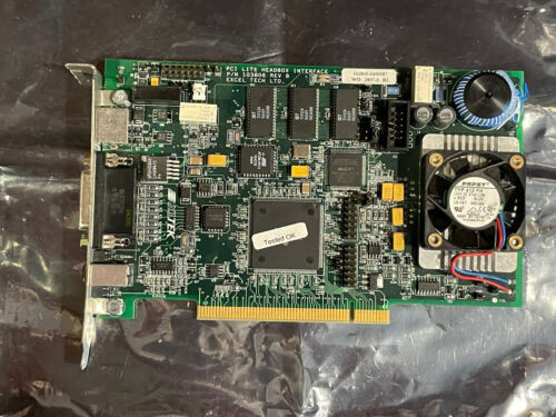 Excel Tech Pci Lite Headbox Interface Card 103806 Rev B