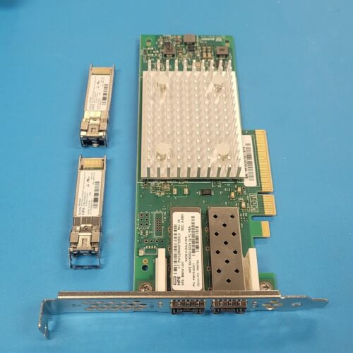 Hpe Sn1600Q 32Gb Dual Port Fc Hba P9M76A 868141-001 With 2 X Tranceiver