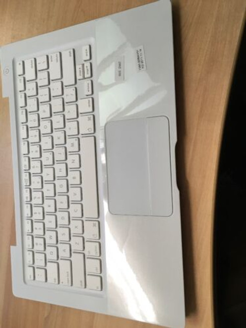 Apple Keyboard W/  Trackpad Macbook 13" White Late '06 Mid'07 922-9592 Spainish