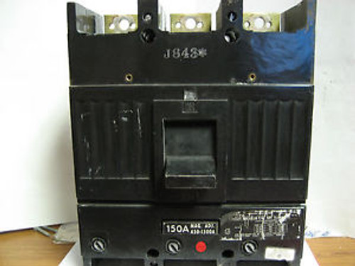 GENERAL ELECTRIC 150 AMP 3 POLE BREAKER      TJJ436150              YB-101