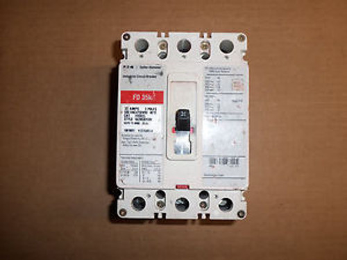 CUTLER HAMMER FD FD3035 3 POLE 35 AMP  BREAKER RED