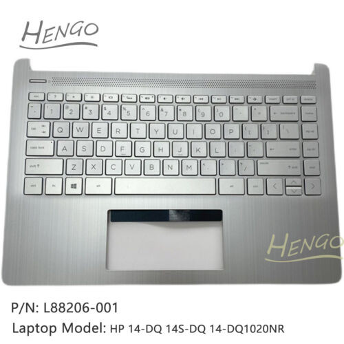New L88206-001 For Hp 14-Dq 14S-Dq 14-Dq1020Nr Palmrest Cover Keyboard Kb Bezel