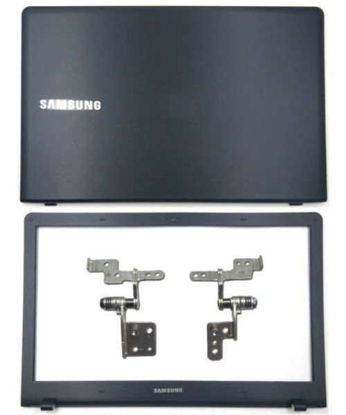 New For Samsung Np470R5E Np510R5E Dark Blue Lcd Back Cover + Lcd Bezel + Hinges