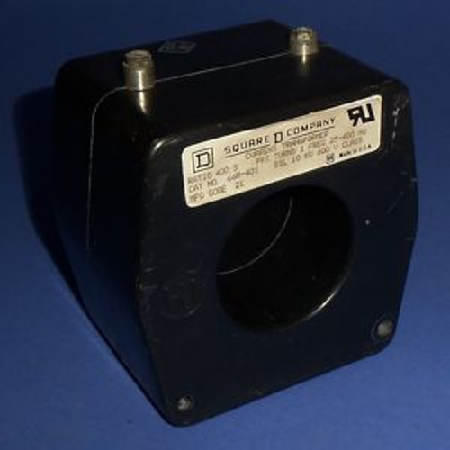 SQUARE D RATIO 400:5 CURRENT TRANSFORMER 66R-401