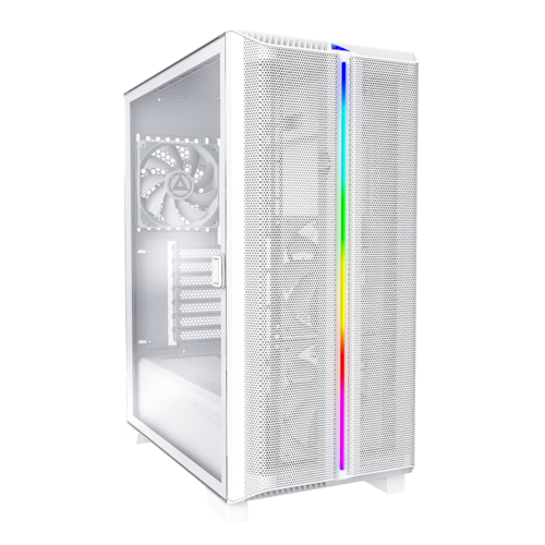 Montech Sky One Lite Atx Pc Case Mid-Tower With 3 Fans Tempered Glass Mesh Panel