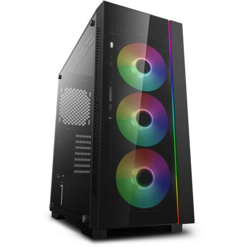 Brand New Unopened Black Deepcool Matrexx 55 V3 Add-Rgb 3F Comes With 3 Rgb Fans