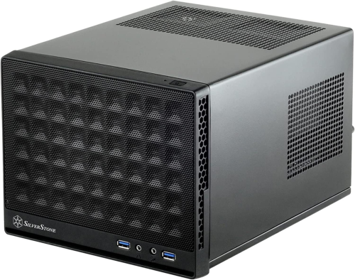 Silverstone Technology Ultra Compact Mini-Itx Computer Case With Mesh Front Pane