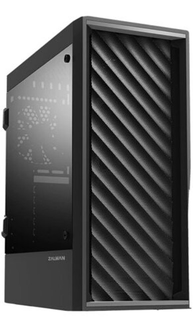 Zalman T7 Atx Mid Tower Premium Computer Pc Case With Pre-Installed Two2 120M...