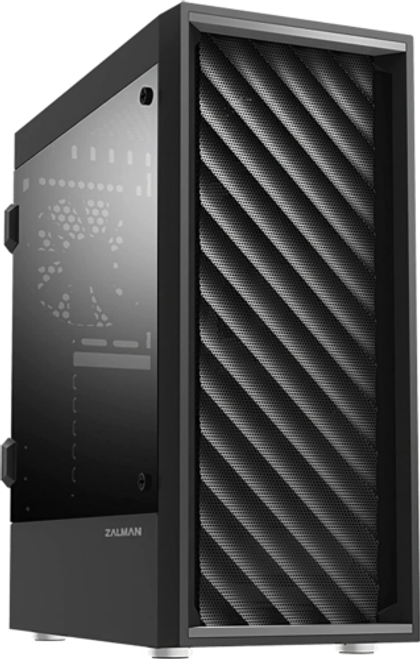 T7 Atx Mid Tower Premium Computer Pc Case With Pre-Installed Two(2) 120Mm Fans,