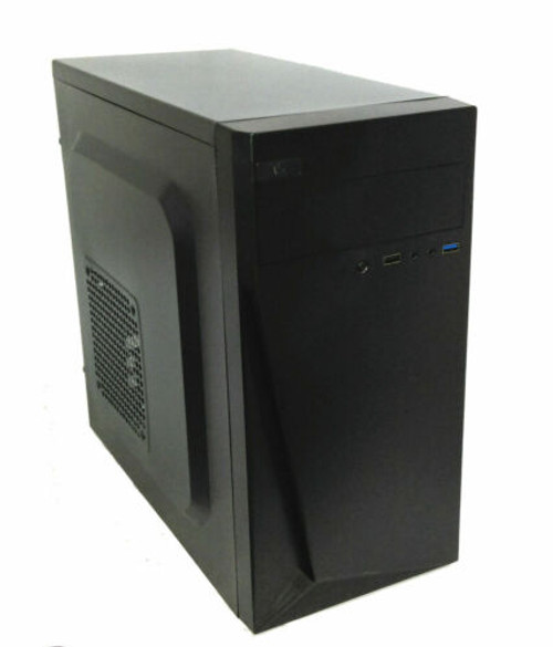 New Black Microatx Usb 3.0 Pc Tower Case, Shark 1000W Led Power Supply (Led Fan)
