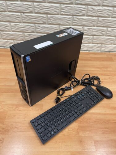 Windows 7 Pro 32 Bit Hp Compaq 8000 Elite Small Form   Desktop  Wi-Fi Keyboard