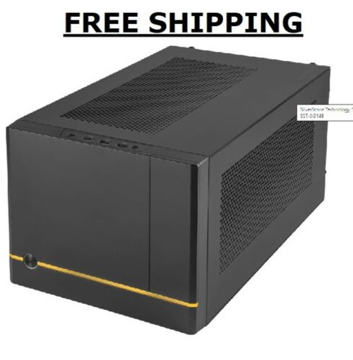 Silverstone Technology Sugo 14, Sg14, Black, Mini-Itx Cube Chassis, Supports ...