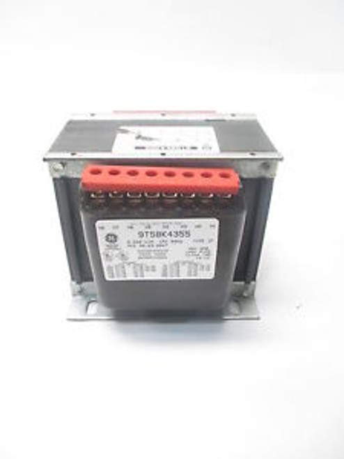 GE 9T58K4355 500VA 1PH 240/480V-AC 120/240V-AC VOLTAGE TRANSFORMER D468593