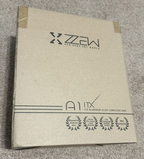 Zzew A1P Mini-Itx Case, Micro Itx Pc Case + 350W 80 Gold Plus Power.