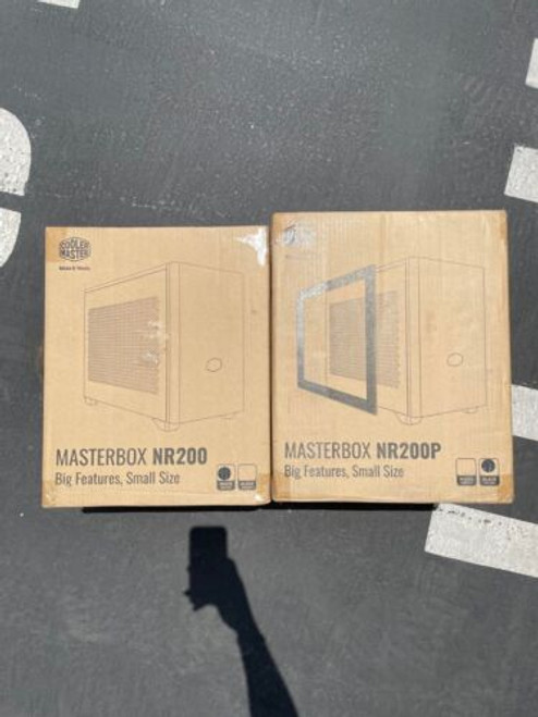 Cooler Master Masterbox Nr200/P Mini Itx Case Black/White