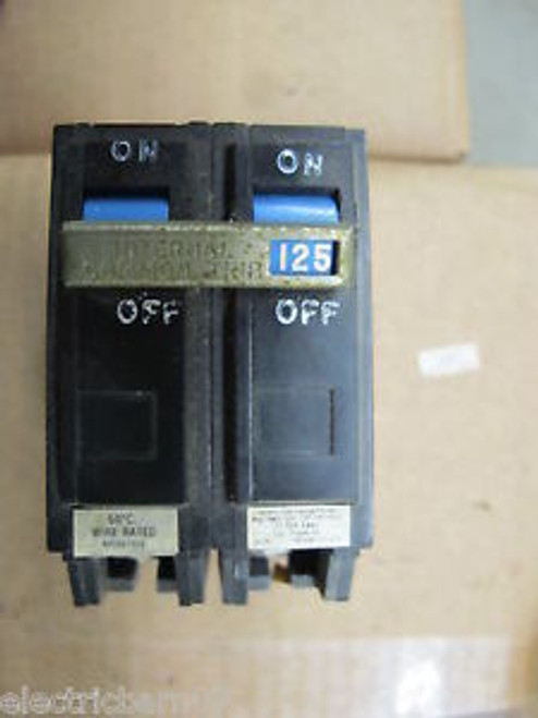 GE THHQL21125 125 Amp, 22K Circuit Breaker