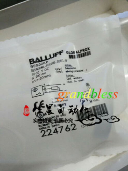 New For Balluff Proximity Switch Sensor Bes02Kp Bes M30Ml-Psc20E-S04G-W