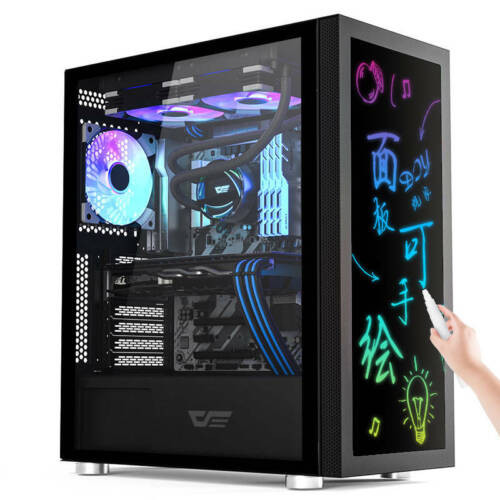 Darkflash Graffiti Pc Chassis Usb 3.0, Usb 2.0 Atx, M-Atx, Itx Black-