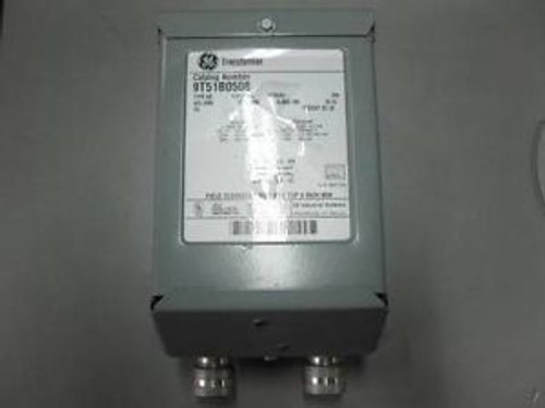 GE Transformer 9T51B0508 Single Phase 240 x 480 Type QB 0.500kVA 50/60Hz