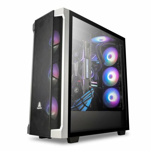 Segotep T1 Eatx Pc Case Atx Gaming Computer Case Full-Tower 360Mm Radiator Ready