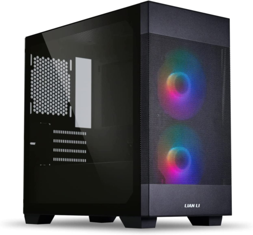 High Airflow Micro Atx Pc Case, Rgb Gaming Computer Case, Mesh Front Panel Mid-T