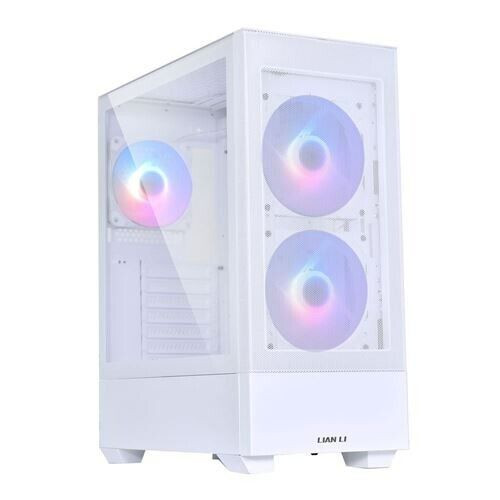 Lian Li High Airflow Atx Pc Case Rgb Gaming Computer Case Mesh Front Panel Mi...