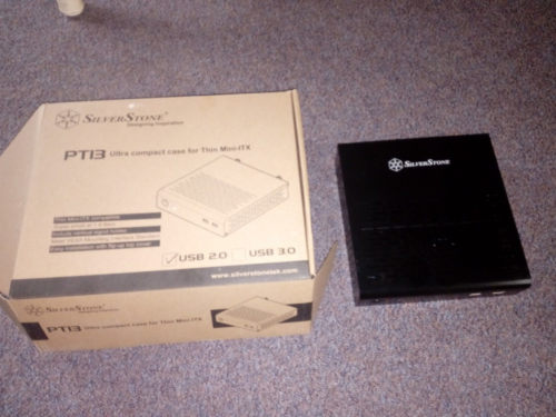 Silverstone Pti3 Utra Compact Case For Thin Mini-Itx