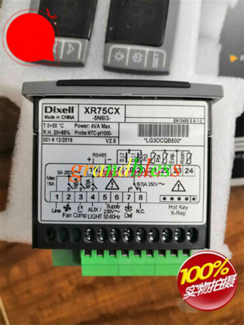 1Pc New Dixell Temperature Controller Xr75Cx-5N6I3