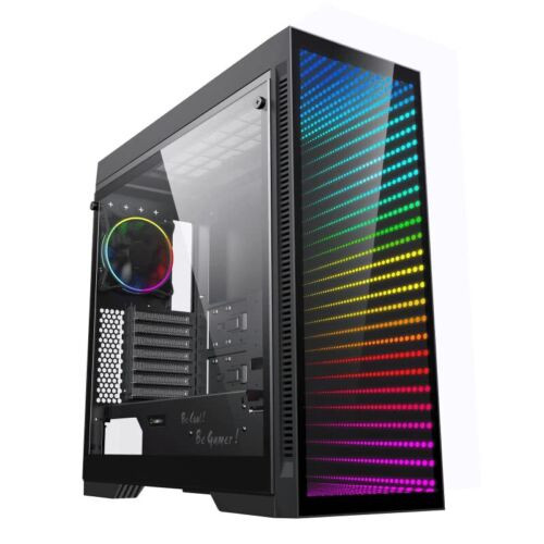 Gamemax Abyss Tr Black Steel / Tempered Glass Atx Full Tower Gaming Computer