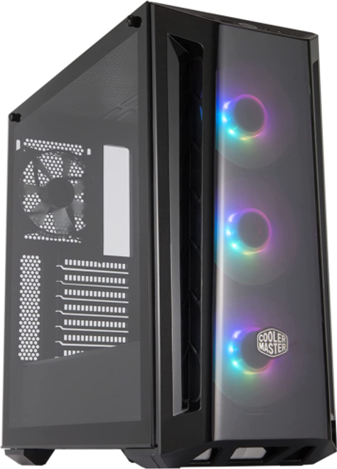 Cooler Master Masterbox Mb520 Rgb Atx Mid Tower Case Tempered Glass Window 3X Rg
