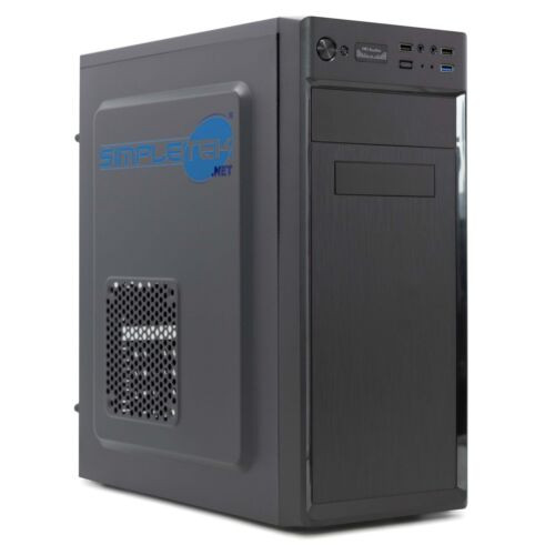 Case Atx Micro-Atx Mini-Itx Matx Tower With Supply 500W Cabinet Gaming Computer