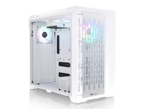 Thermaltake Cte C750 Tg Argb Snow E-Atx Full Tower With Centralized Thermal Effi
