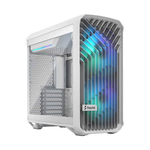 Fractal Design Torrent Compact White Rgb Tg Clear Tint Fd-C-Tor1C-05 Tower Case