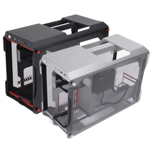Motherboard Desktop Chassis Mini Fully Transparent Open Support Matx Motherb Dso