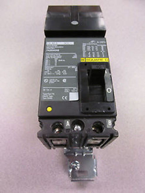 Square D FA26040AB I Line Circuit Breaker 40 Amp 2 Pole 600 V