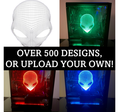 Custom 3D Design Pc Case (Case Only, Not Complete Pc) - You Choose The Design