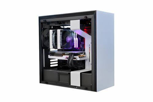 Nzxt H700I Rgb Mid-Tower With "Ninja" Branded Tempered Glass And Extras