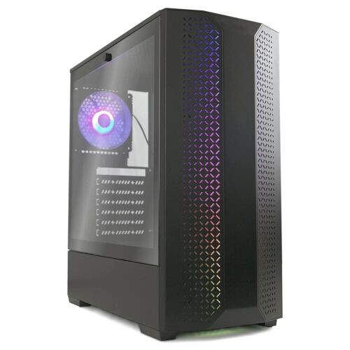 Case Containing Gaming Glass Atx Micro-Atx Min-Itx Matx Tower Cabinet Rgb - Pc