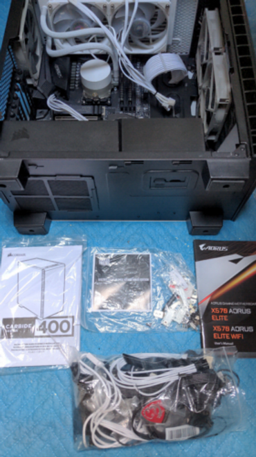 Pc Case And Parts Case + Motherboard + 16Gb Ram +  Psu + Water Cooler