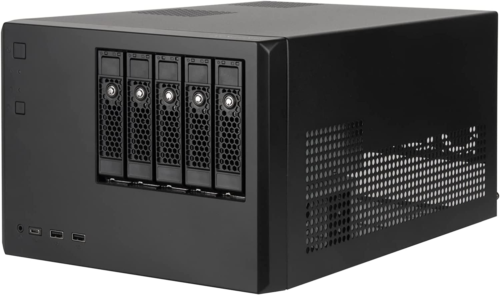 Silverstone Cs351 5-Bay Nas Chassis - Sas-12G / Sata-6G,Hot-Swappable Sst-Cs351B