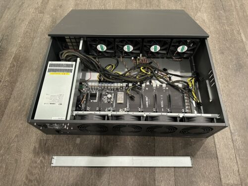 Minebox 8 Gpu Server Case Fans Motherboard And 2500 W Psu Included