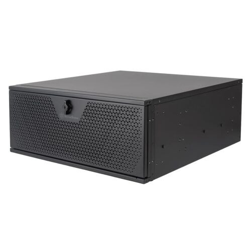 Silverstone Rm44 4U Rackmount Server Chassis With Enhanced Liquid Cooling Capa